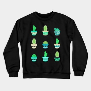 Potted cacti Crewneck Sweatshirt